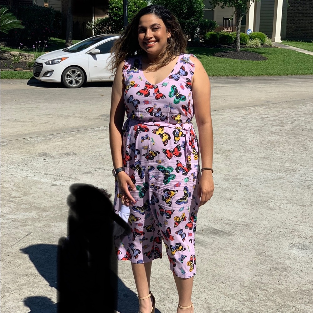Old navy butterfly jumpsuit